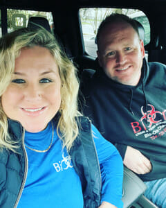 Bio-One of Charlotte Owner, John and Jen Symons
