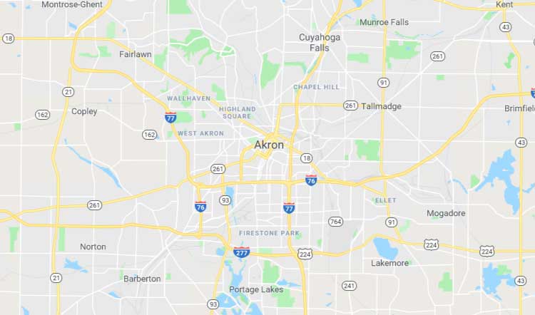 Bio-One of Akron decontamination and biohazard cleaning service areas