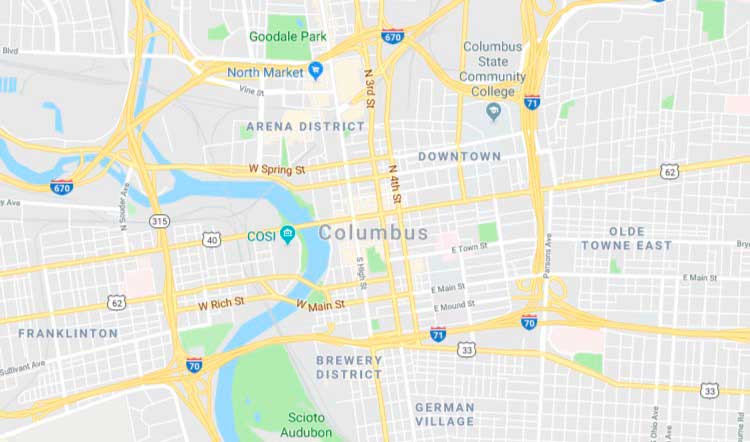 Bio-One of Columbus decontamination and biohazard cleaning service areas