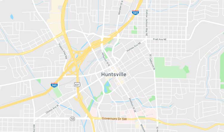 Bio-One of Huntsville decontamination and biohazard cleaning service areas