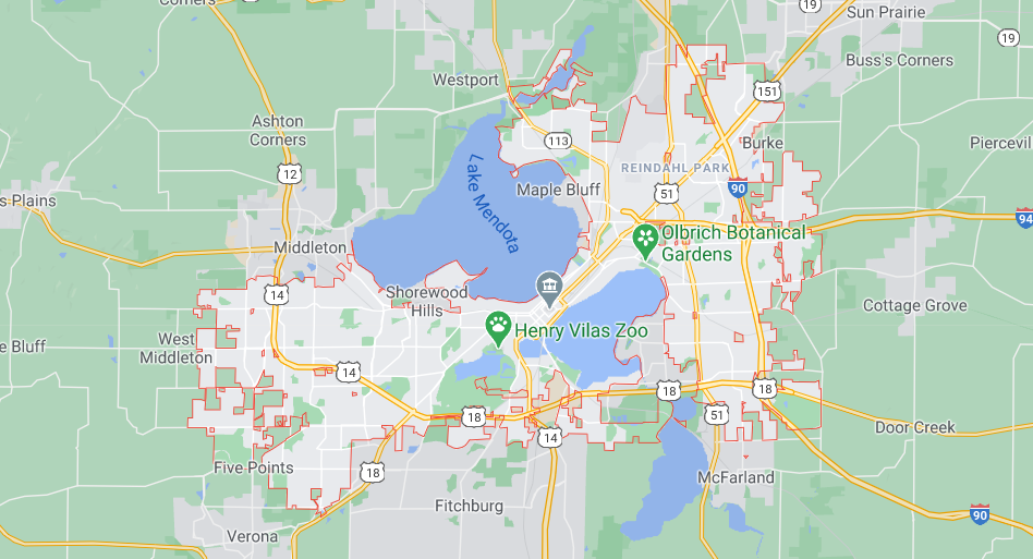 Bio-One of Madison decontamination and biohazard cleaning service areas