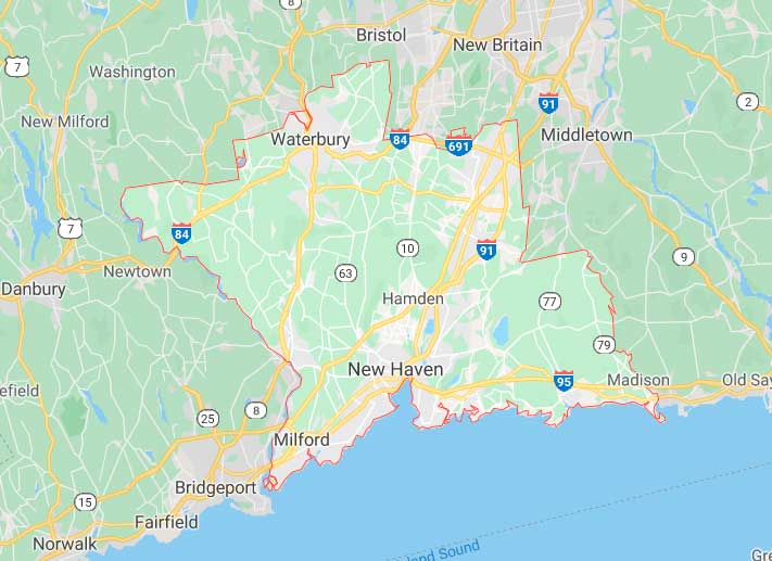 Bio-One Of New Haven County decontamination and biohazard cleaning service areas