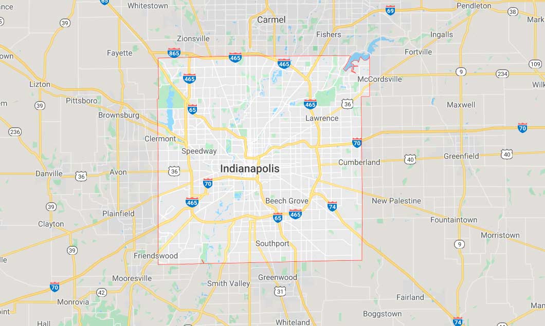 Bio-One of Marion County decontamination and biohazard cleaning service areas