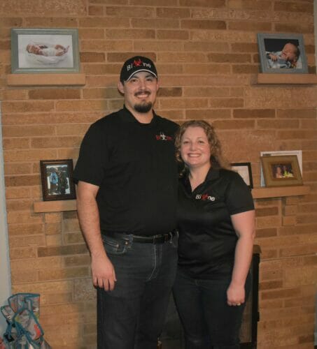 Bio-One of Omaha owner, Derek and Daniela Myers