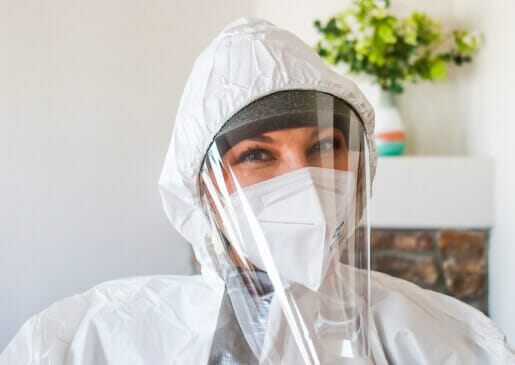 Bio-One of St. George crew in full protective gear
