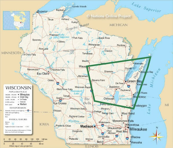 Bio-One of Green Bay decontamination and biohazard cleaning service areas
