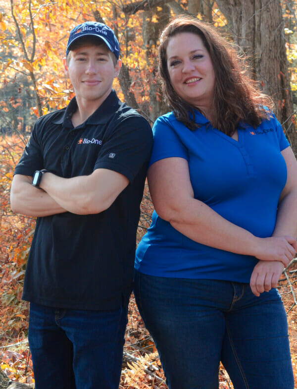 Bio-One of Johnstown Owner, Rhianna Rodgers and Nick Harasty