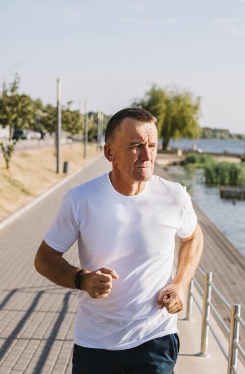 Man Jogging