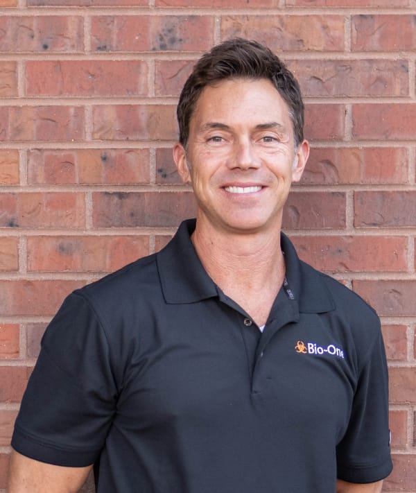 Bio-One of Plano owner, Kory Tharp