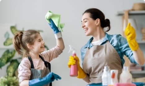 Decluttering with Kids Around