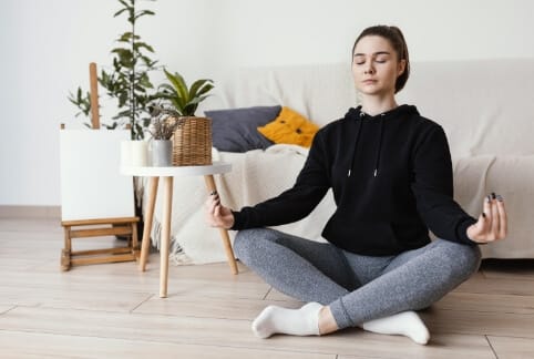 Woman Meditating
