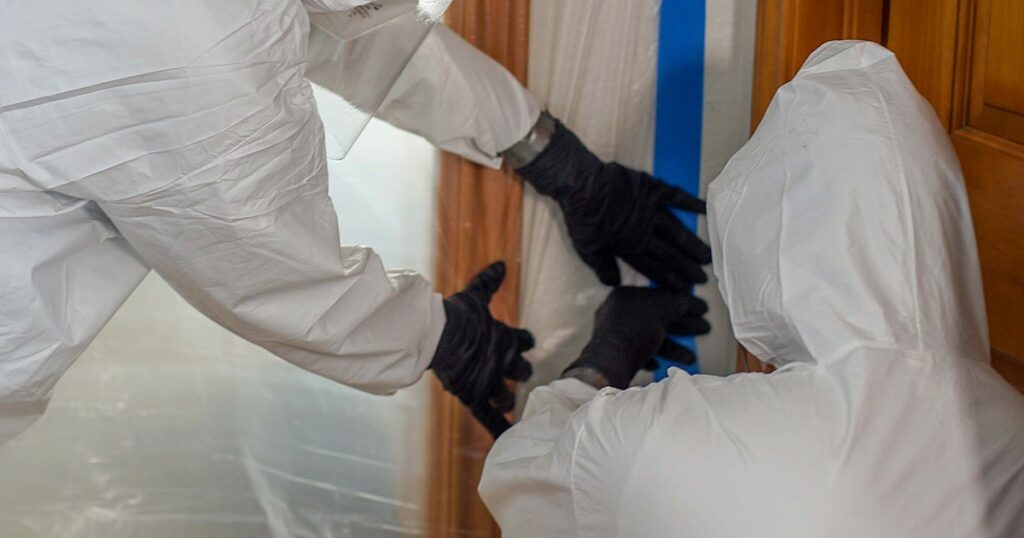 Trained crime scene professionals have the tools, knowledge, and experience to handle hazardous materials safely and effectively.