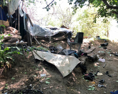 Colorado Homeless Encampment Cleanup